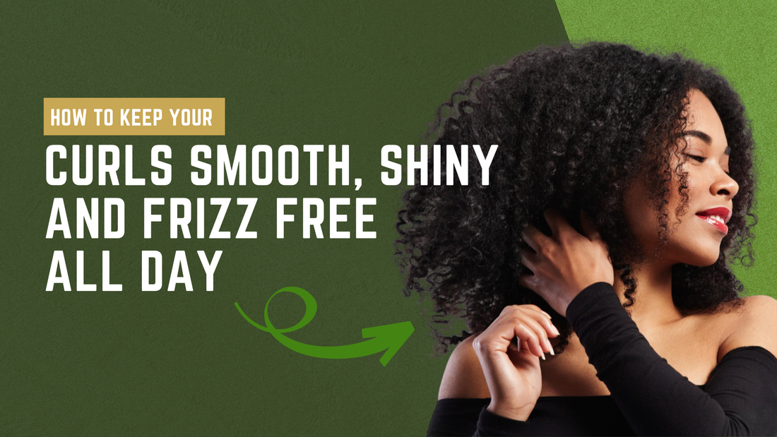 How to Keep Your Curls Smooth, Shiny, and Frizz-Free All Day